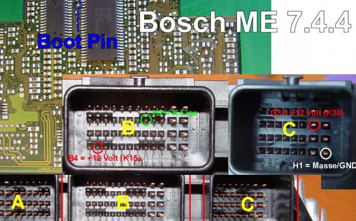 BOSCH ME 7.4.4 : Pinout cable and connector diagrams-usb ... vga to dvi wiring diagram 